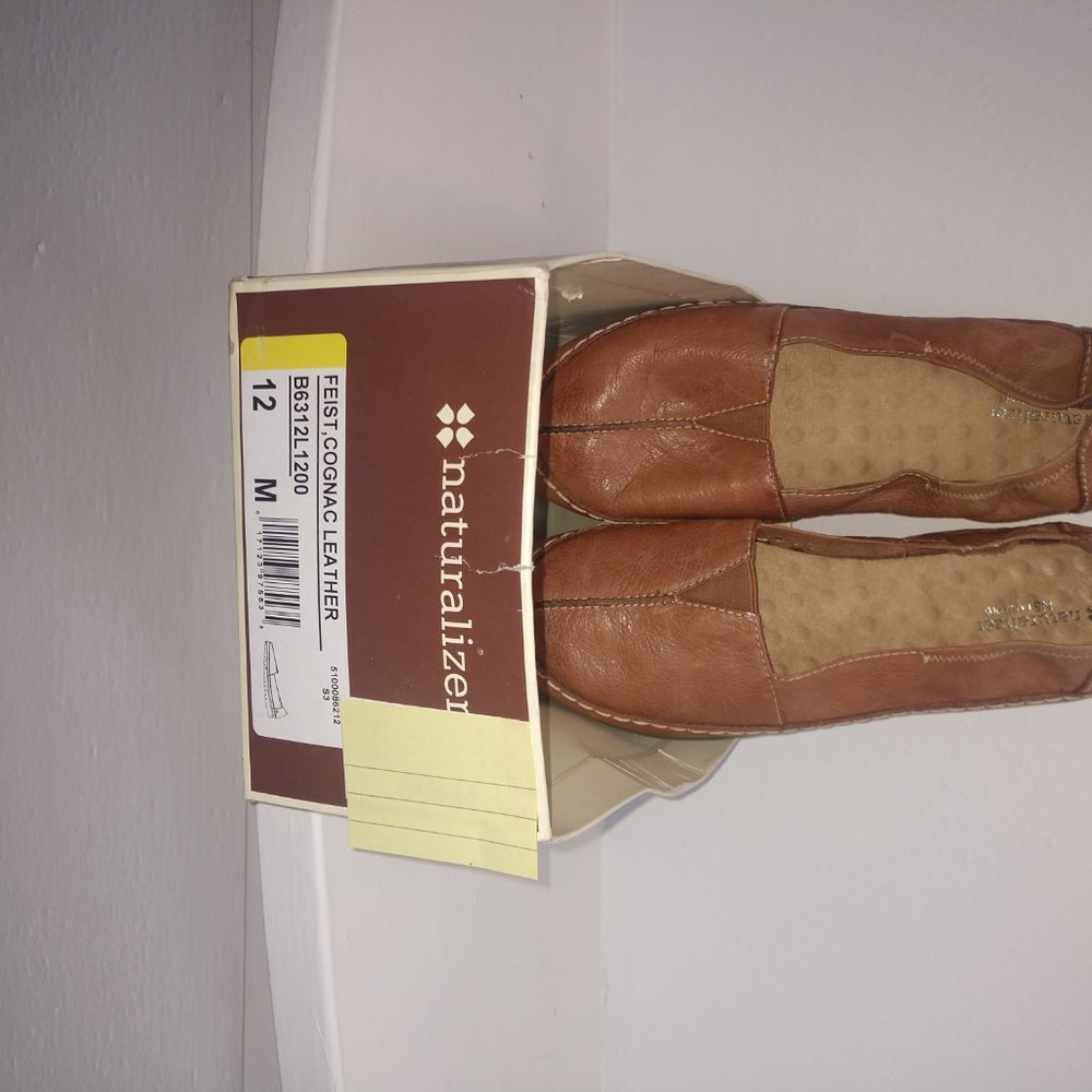 Men's Casual Cognac Leather Shoes by Naturalizer